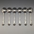 British Vintage Silver Plated Soup Spoons Set of 6 in Osborne Paper Box